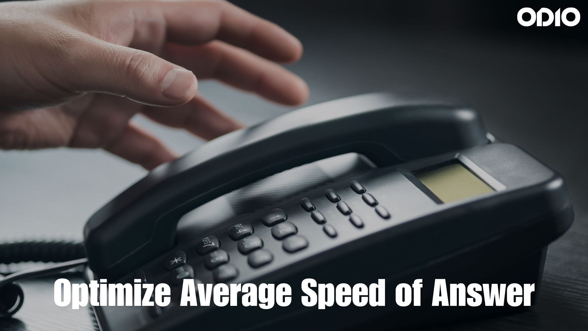 Optimize Average Speed of Answer in Contact Center