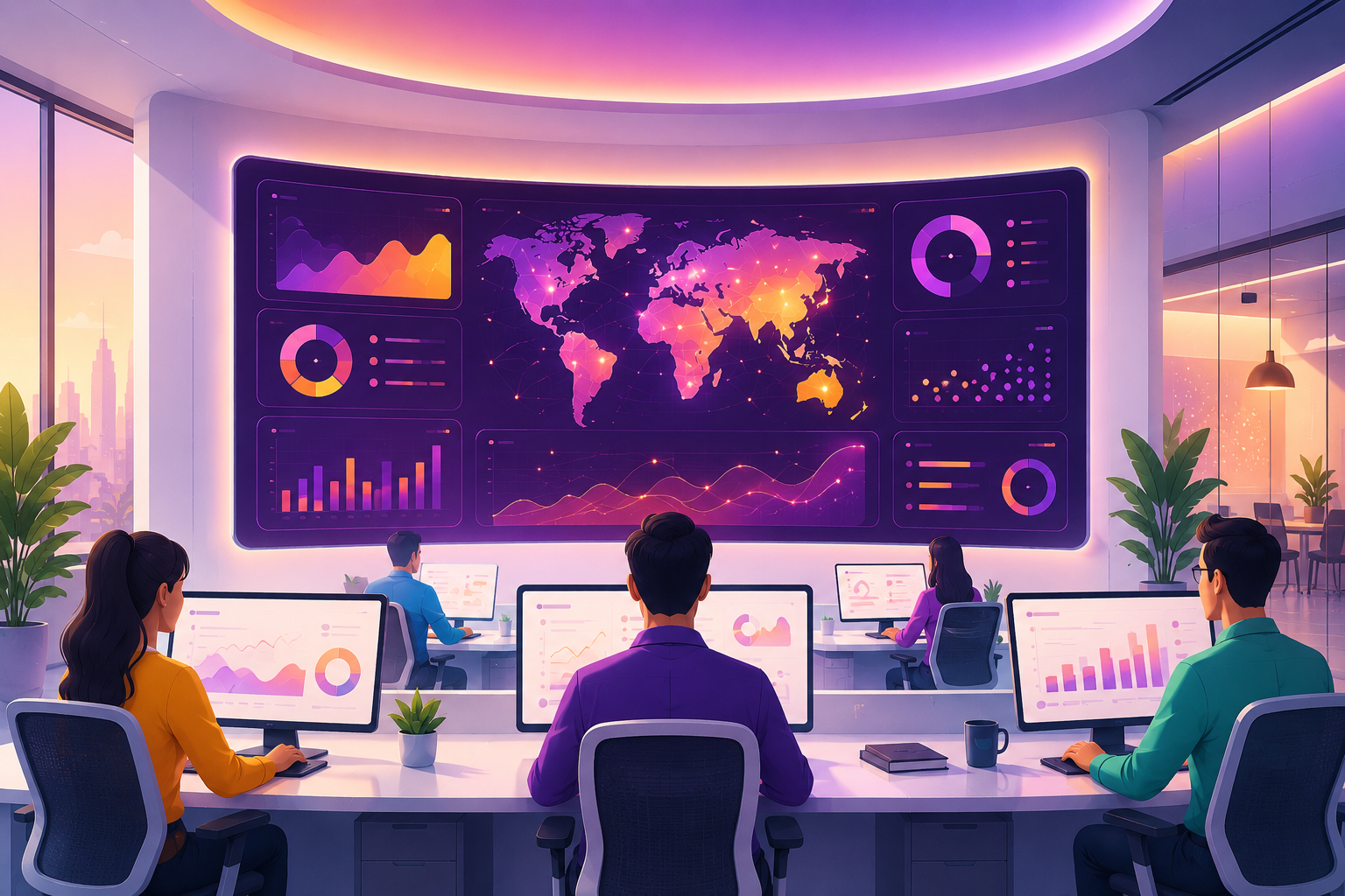 Intelligence contact center